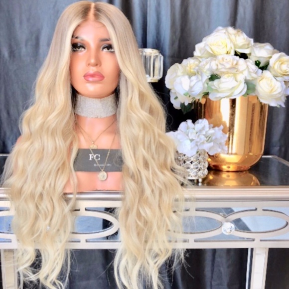 FREEDOM COUTURE Other - FREEDOM COUTURE HUMAN HAIR WIG JESSICA 21" BLONDE